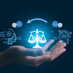 AI ethics or AI Law concept.
