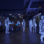 Digital human 3d rending idea